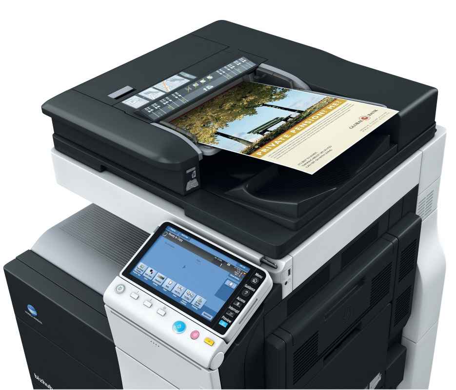 Konica Minolta bizhub C224 a3 laserdrucker Farbkopierer, Netzwerkdrucker, Scanner